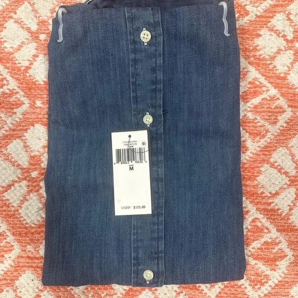 Ralph Lauren Blue Casual Button Down Shirt - Picture 4 of 5